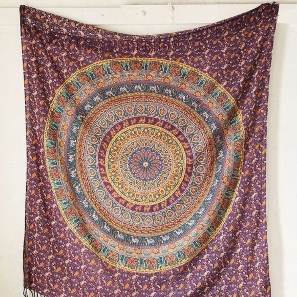 Magical Thinking Menagerie Medallion Tapestry